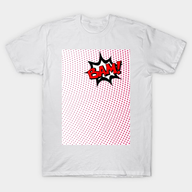 BAM! Comic Book Effects T-Shirt by babydollchic